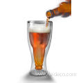 Wholesale hight quality clear funny fancy beer glass